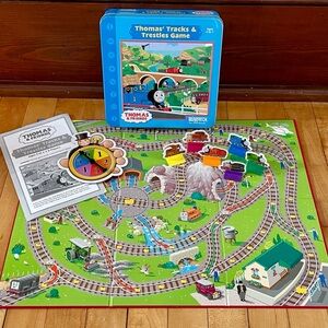2004 Briarpatch Thomas & Friends “Thomas’ Tracks & Trestles Game” - COMPLETE